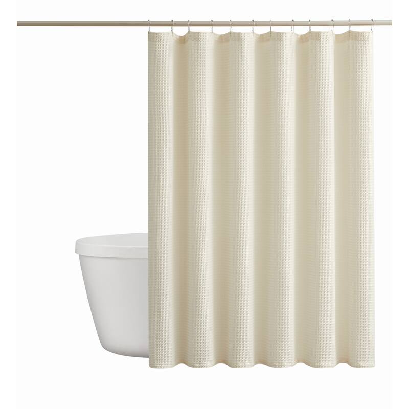 Cannon Heritage Cotton Waffle 72x72 Shower Curtain
