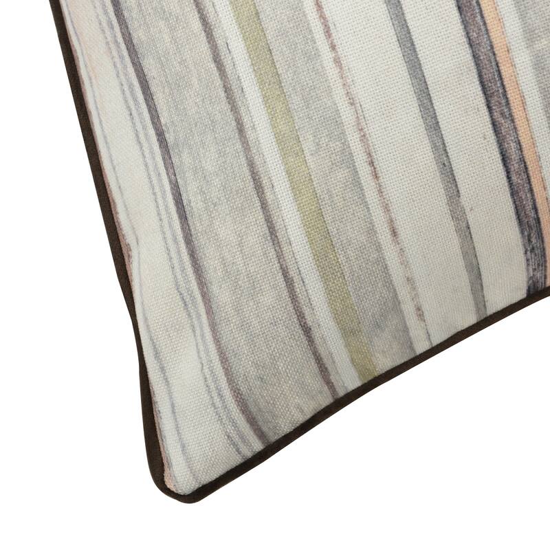 StyleCraft Norman Wyatt Home - Lines Pillow - Multicolor