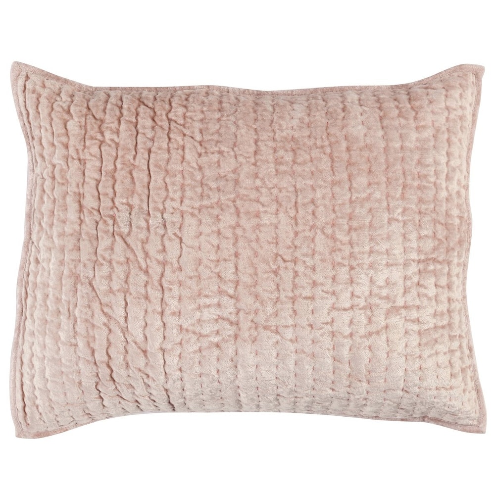 Dimitry Rayon Velvet Sham by Kosas Home
