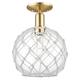 Option Champagne Bronze / Clear Glass with White Rope