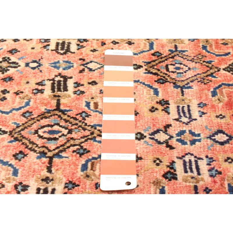 ECARPETGALLERY Hand-knotted Andelz Copper Wool Rug - 4'2 x 6'9