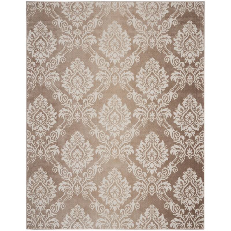 Kanaj Power Loomed Distressed Non Skid Area Rug By HomeRoots - 118' X '94' X '0.25