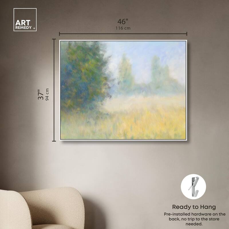 Faded Horizon II Canvas by Art Remedy