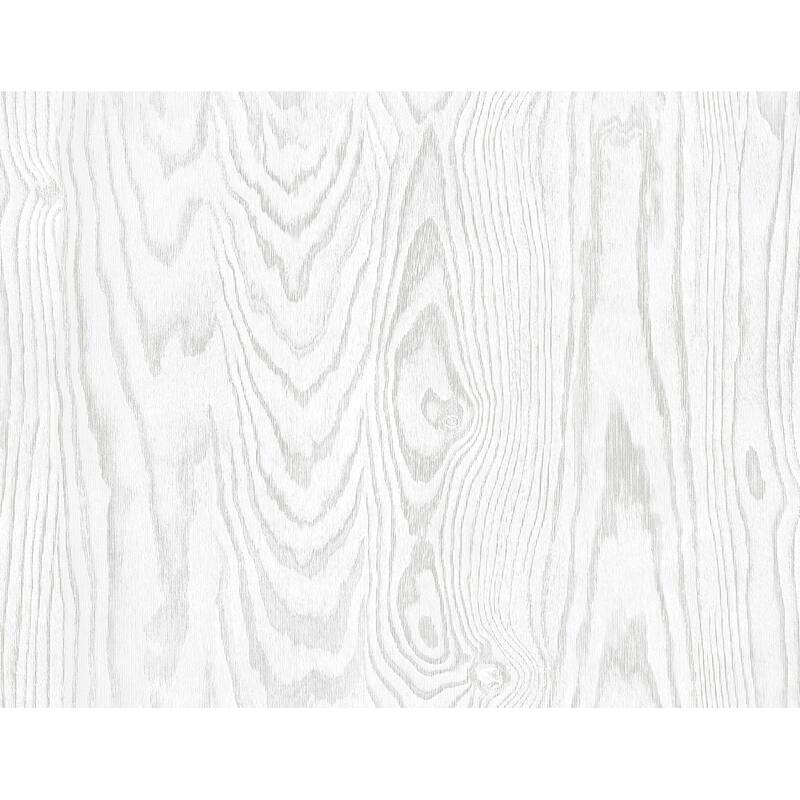 Seabrook Designs Kyoto Faux Woodgrain Stringcloth Unpasted Wallpaper - 27 in. W x 27 ft. L - Modern Wash