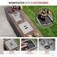 preview thumbnail 5 of 11, STYLISH 20 inch Stainless Steel Concealed Dual Mount Utility Prep Sink Dura-Tek