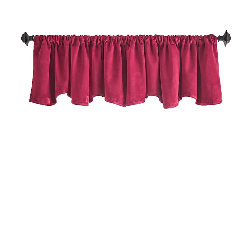 Martha Stewart Lucca Velvet Blackout Curtains - Panel Pair or Valance