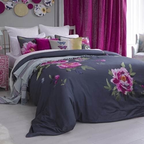 Shop bluebellgray Butterfly Moonlight Blue Bedding ...