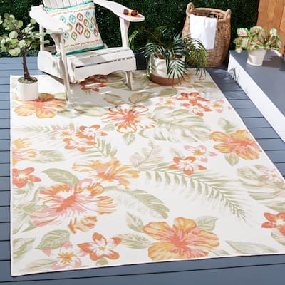 SAFAVIEH Sunrise Todosia Indoor/Outdoor Waterproof Rug - 5'3" x 7'7"