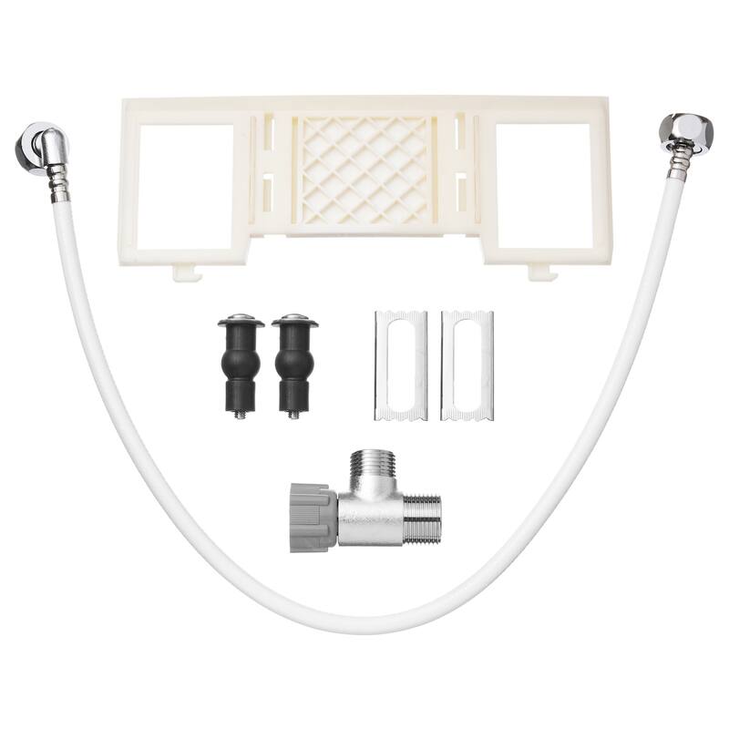 Brondell Thinline T66 Bidet Toilet Seat, Elongated White