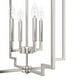 preview thumbnail 7 of 9, Hunter Zoanne 4-Light Modern Pendant Hanging Light - Island, Entry, Dining - Geometric, Contemporary, Candle, Transitional