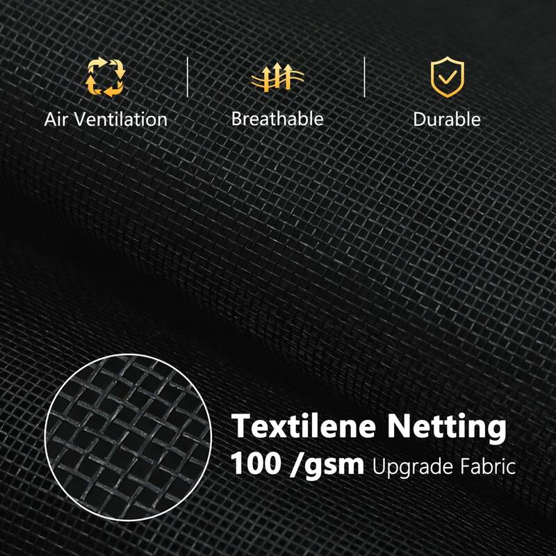 VEIKOUS Aluminum Double Hardtop Gazebo Pergola for Patio, Lawn, and Garden with Removable Netting