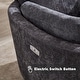 preview thumbnail 60 of 68, HOMYKA Power Rocker Swivel Recliner with USB and Type-C Ports