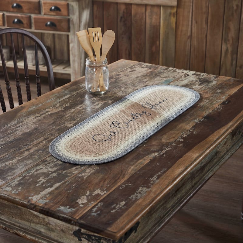 Finders Keepers Our Country Home Oval Runner