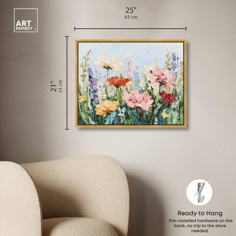Summer Abundance III Canvas by Art Remedy