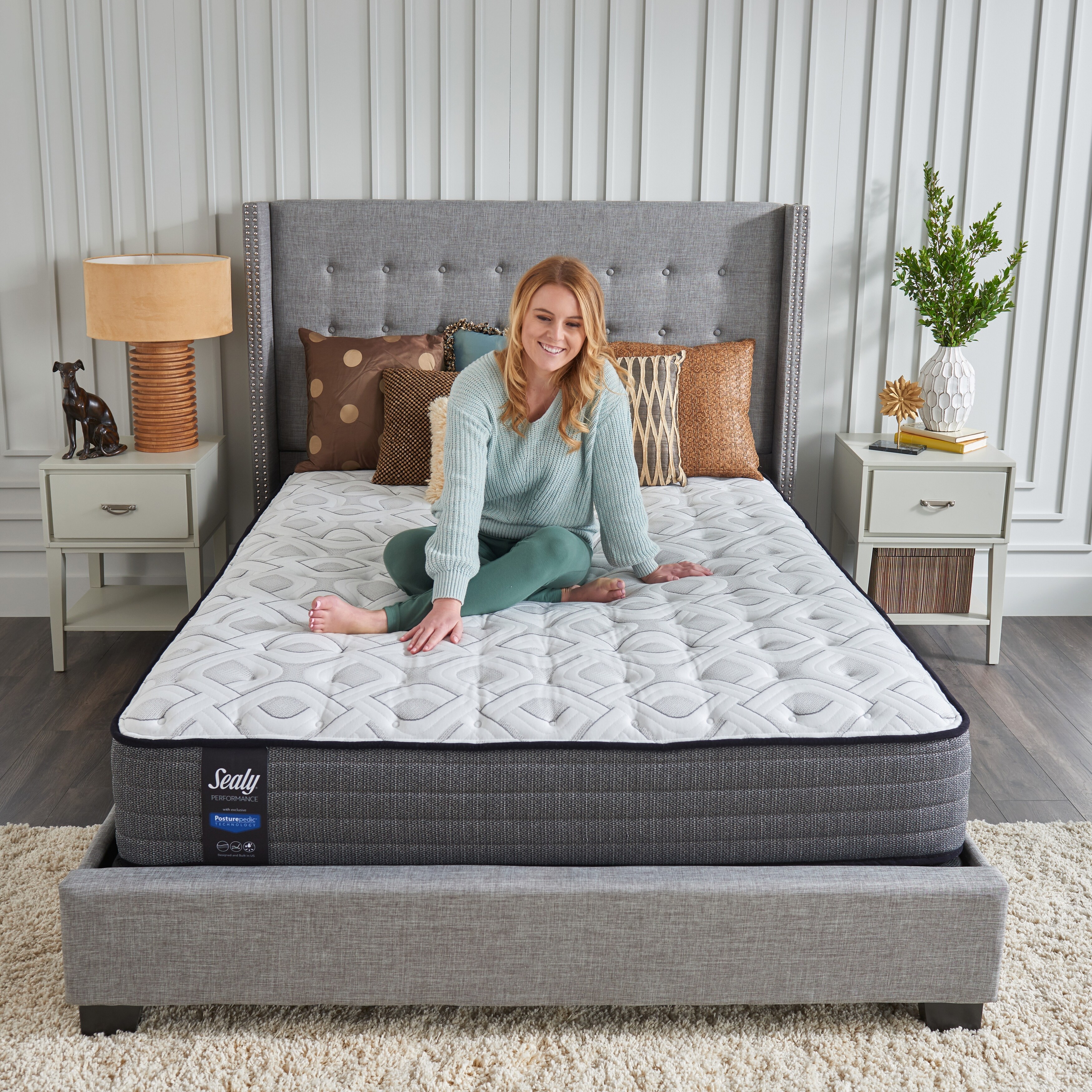 Shop Sealy Response Performance 12 5 Inch Cushion Firm Mattress