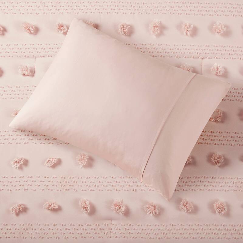Intelligent Design Vera Clip Jacquard Comforter Set