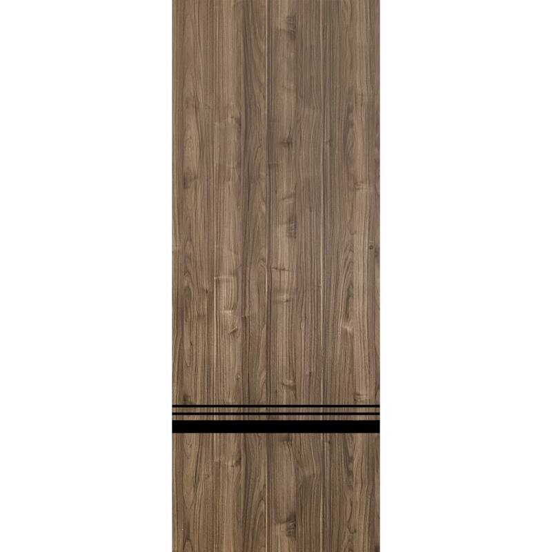 Slab Barn Door Panel 18 x 80 Planum 0012 Walnut with Sturdy Finished - 28" x 80"