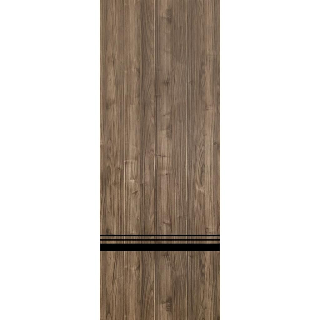 Slab Barn Door Panel 18 x 80 Planum 0012 Walnut with Sturdy Finished