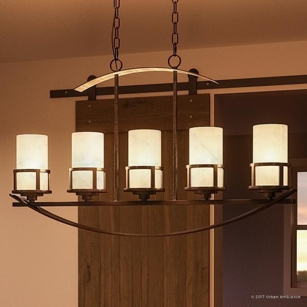modern craftsman chandelier