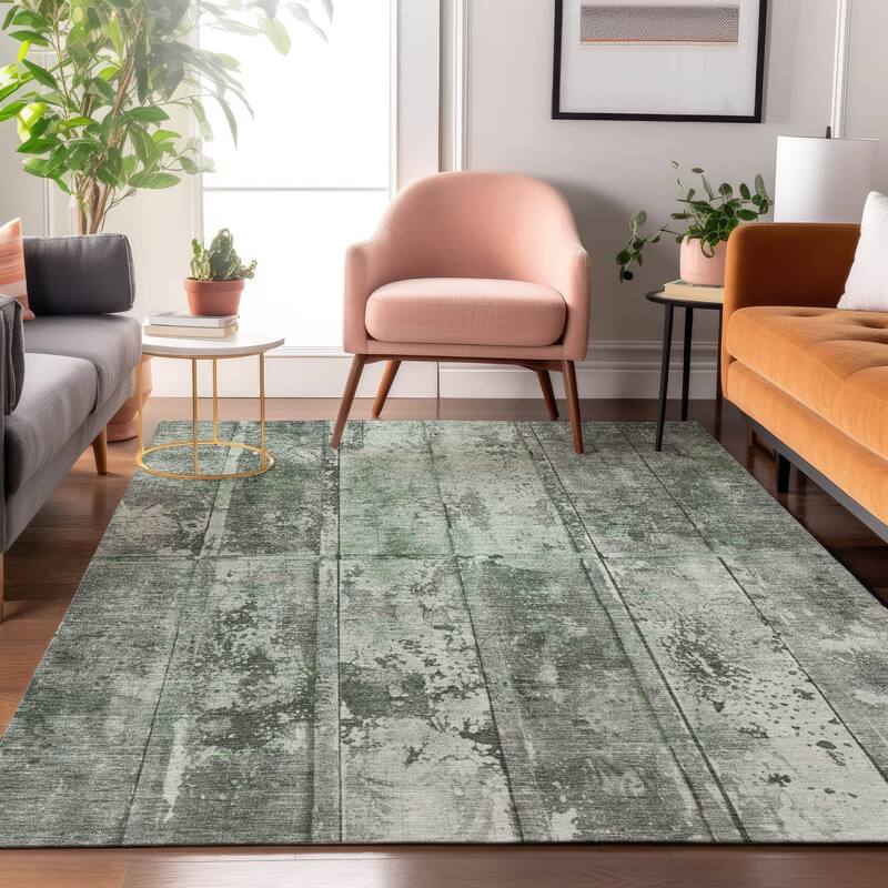 Premium Washable Super Soft Modern Panel Mayfield Rug