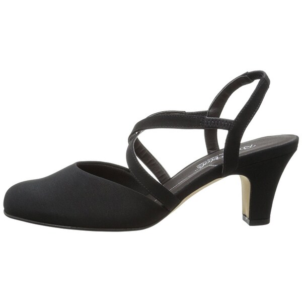 Rose Petals by Walking Cradles Womens Caliente Closed Toe Black Micro Size 7.0 Rose Petals by Walking Cradles Womens Caliente Closed Toe Black Micro Size 7.0