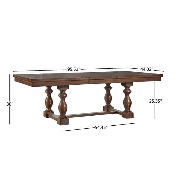 Flatiron Baluster Extending Dining Set by iNSPIRE Q Classic - Overstock ...