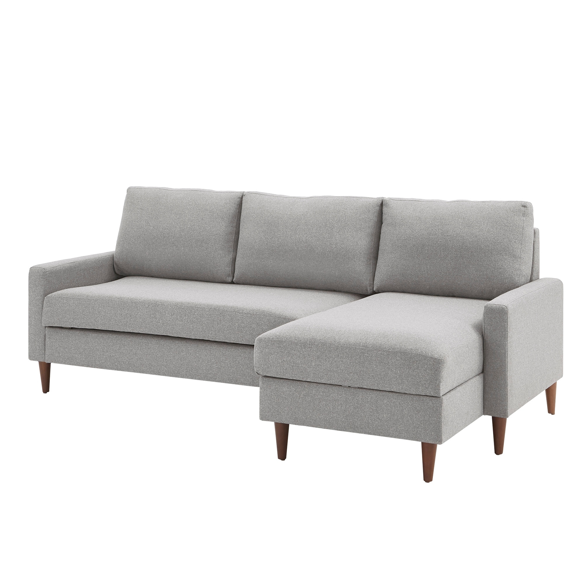 Shop Parker Convertible Sofa With Right Facing Storage Chaise By