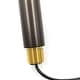 preview thumbnail 11 of 10, 18" Antique Brass Outdoor Path Light Wide-Brim Dark Sky Landscape Lighting (G4 Bulb Compatible)