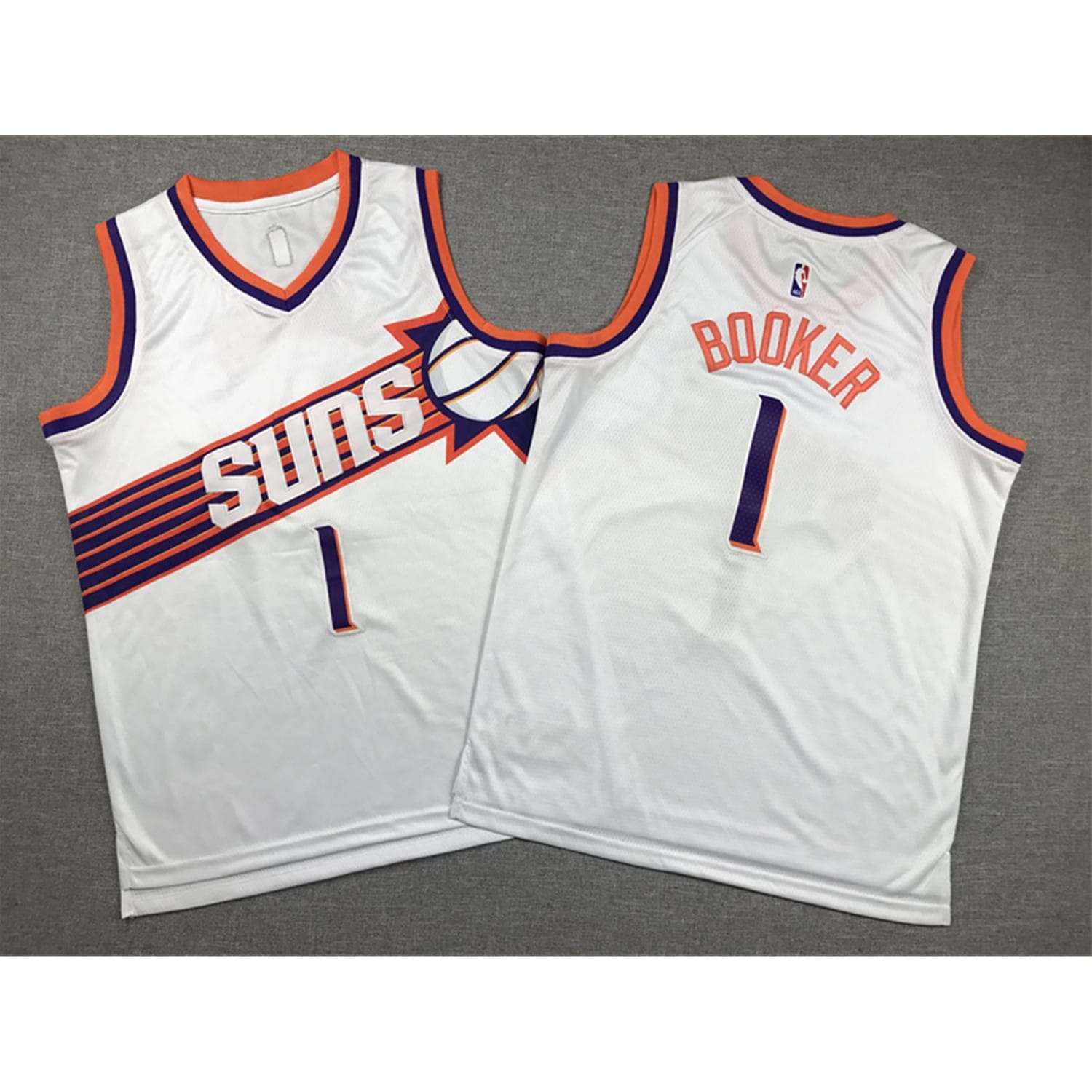 Devin booker top white jersey