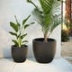 preview thumbnail 38 of 111, Tapered Round MgO Planter, Indoor and Outdoor