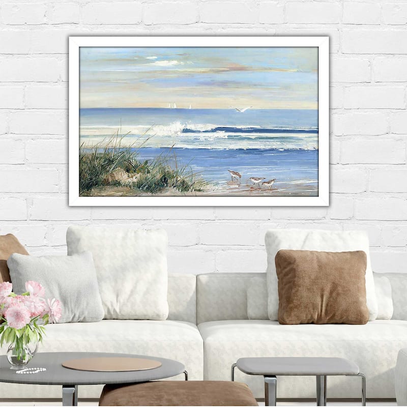 "Beach Combers" Print on Acrylic
