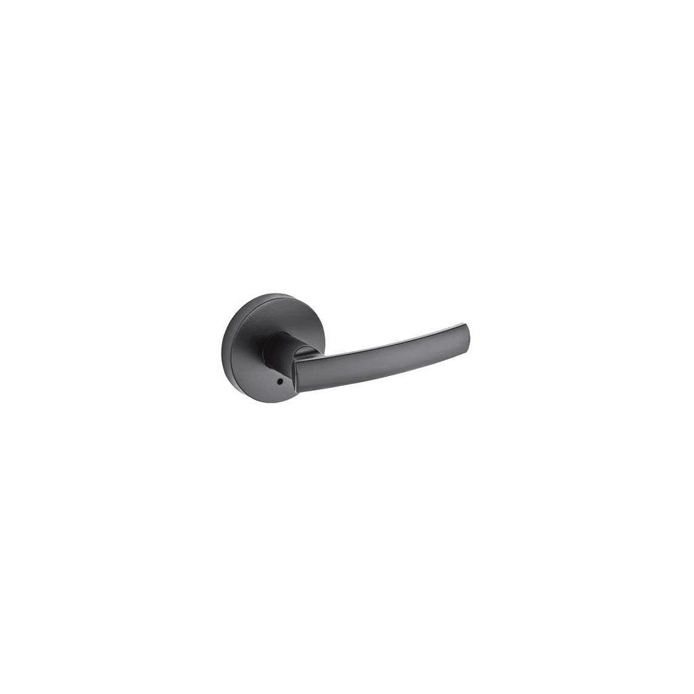 Kwikset 155sylrdt Sydney Privacy Door Lever Set With Round Rosette On Sale Overstock 17124175