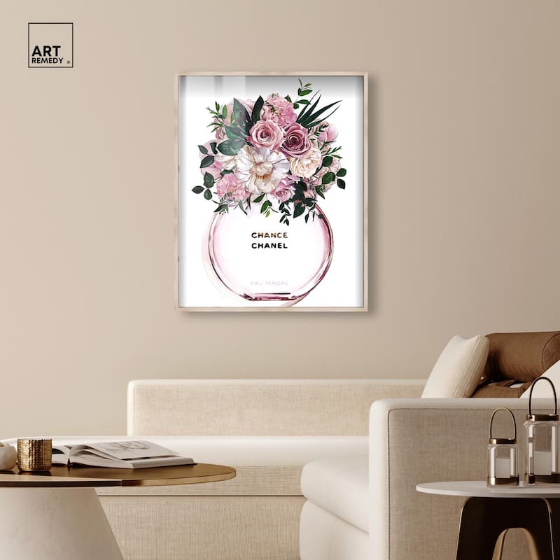 Floral Chance Fragrance Shadowbox by Art Remedy