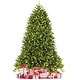preview thumbnail 10 of 9, Costway 7.5ft Pre-lit PVC Christmas Fir Tree 8 Flash Mode - 7.5 FT
