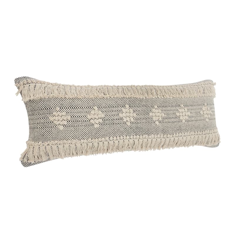 Sevita Diamond Overtufted Cotton Indoor Throw Pillow 20 inch