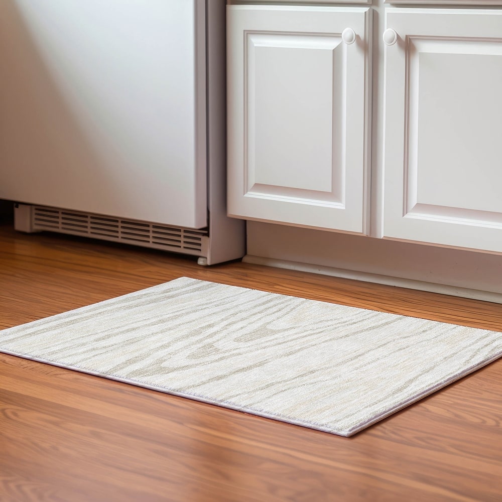 Premium Washable Super Soft Contemporary Grain Mayfield Rug