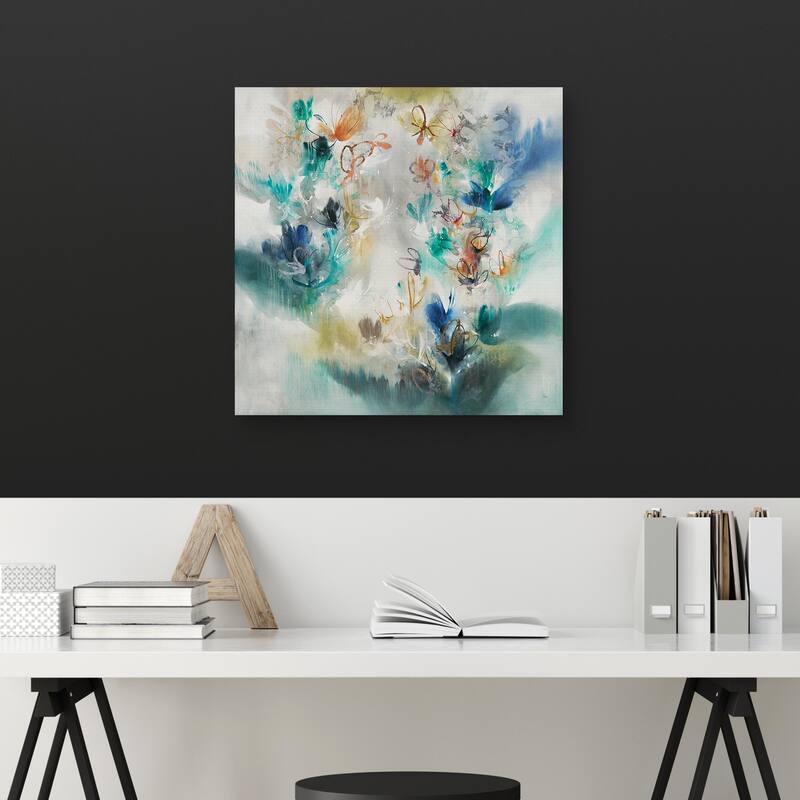 Flutter Gala by K. Nari Canvas Art Print