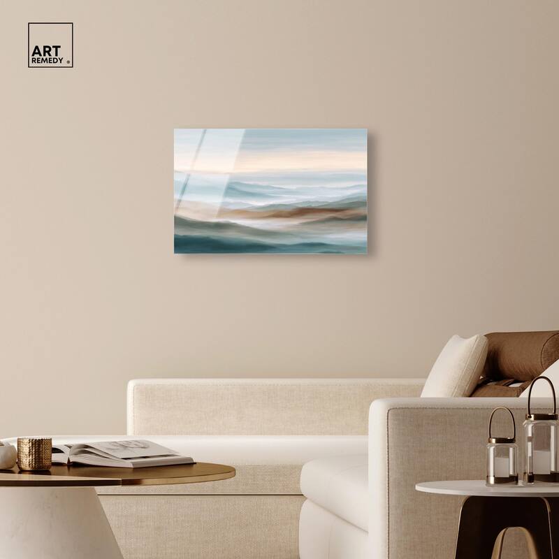 Nuance of the Range III Acrylic by Art Remedy, Ready to Hang