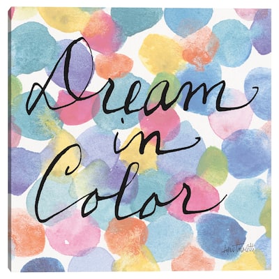 Dream in Color by Anne Tavoletti Canvas Art Print