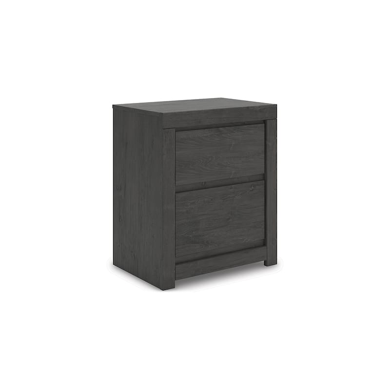 Signature Design by Ashley Candanew Gray Nightstand
