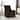 vidaXL Massage Recliner Dark Brown Fabric - 29.1" x 39" x 40.2"