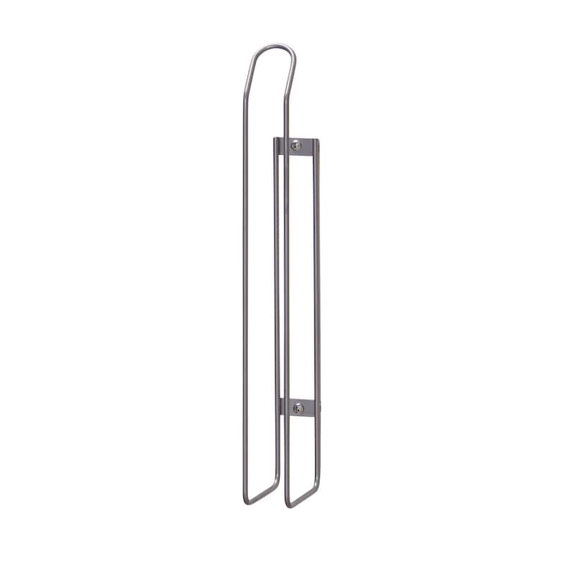 Household Essentials Cabinet Door Paper Towel Holder - Grey