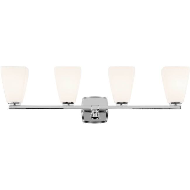Kichler 55217 Marant 4 Light 33" Wide Vanity Light with Opal Glass