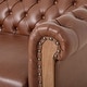 preview thumbnail 55 of 55, Castalia Nailhead Trim Chesterfield Sofa by Christopher Knight Home - 78.75" L x 33.50" W x 28.00" H