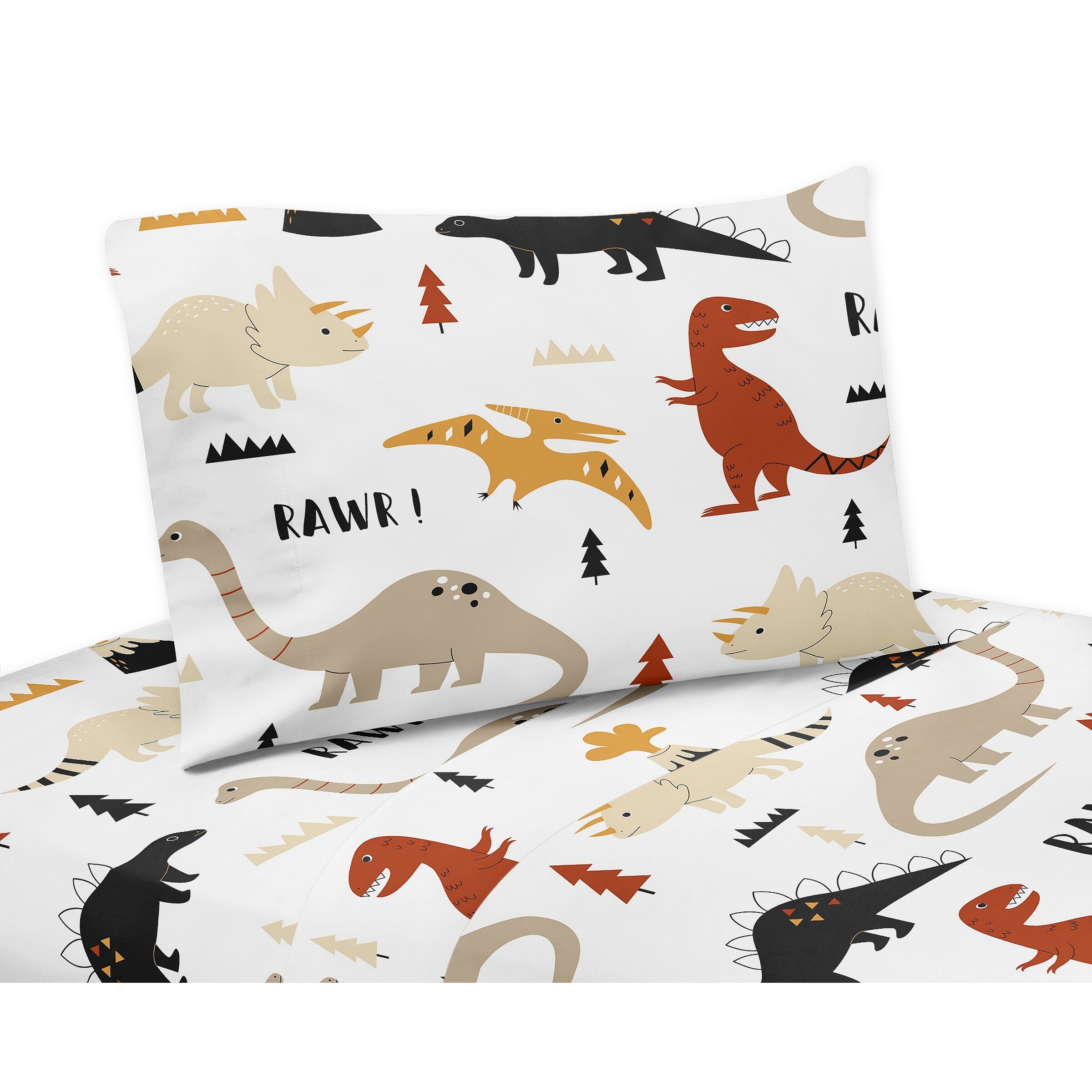 Dinosaur twin sheet set sale