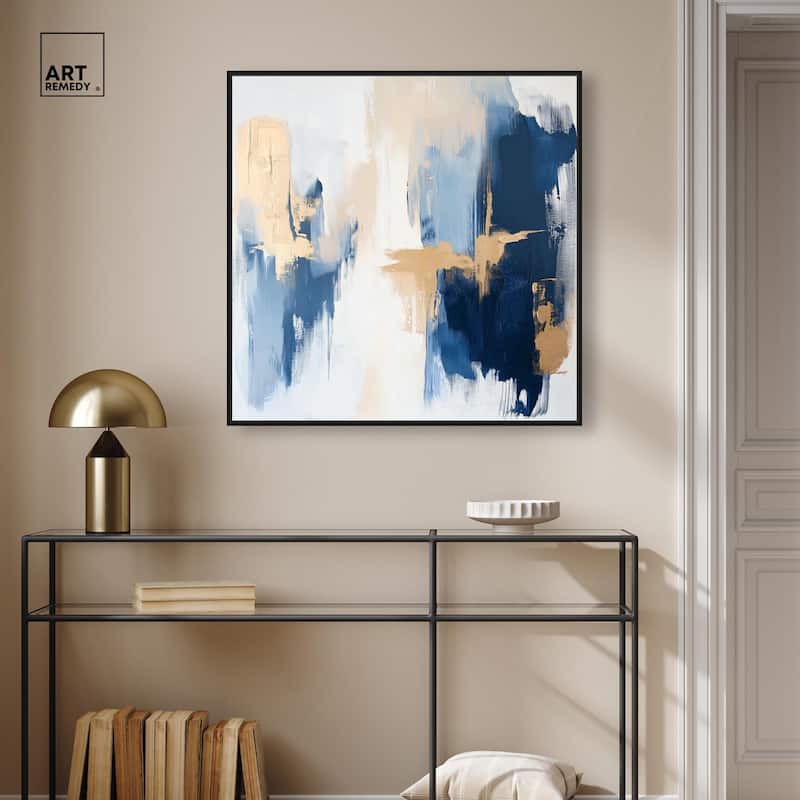 Tranquil Blue Depths II Canvas by Art Remedy