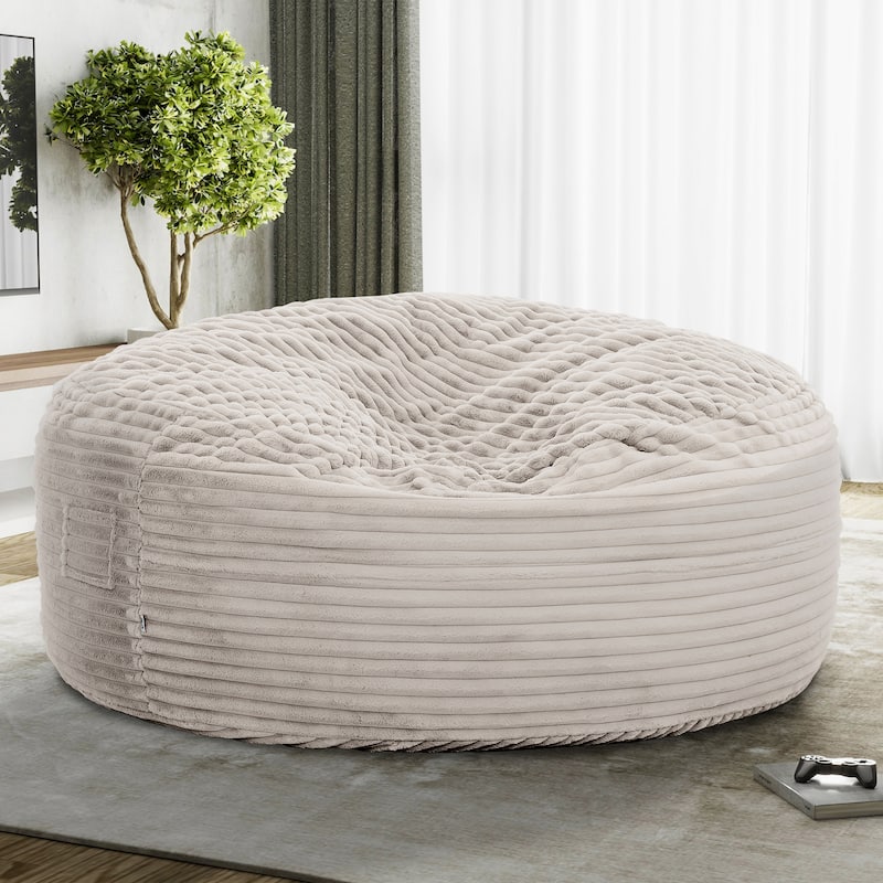 Sealy® Bala 5ft Courduroy Memory Foam Bean Bag