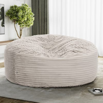 Sealy® Bala 5ft Courduroy Memory Foam Bean Bag