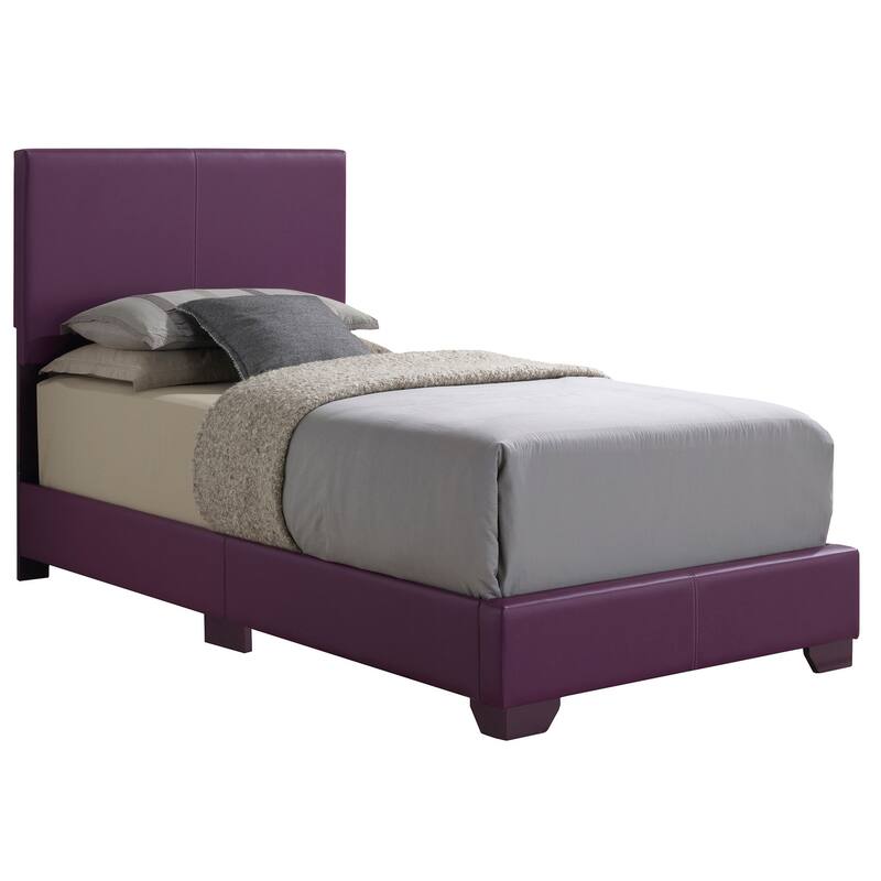 Aaron Upholstered Twin Panel Bed