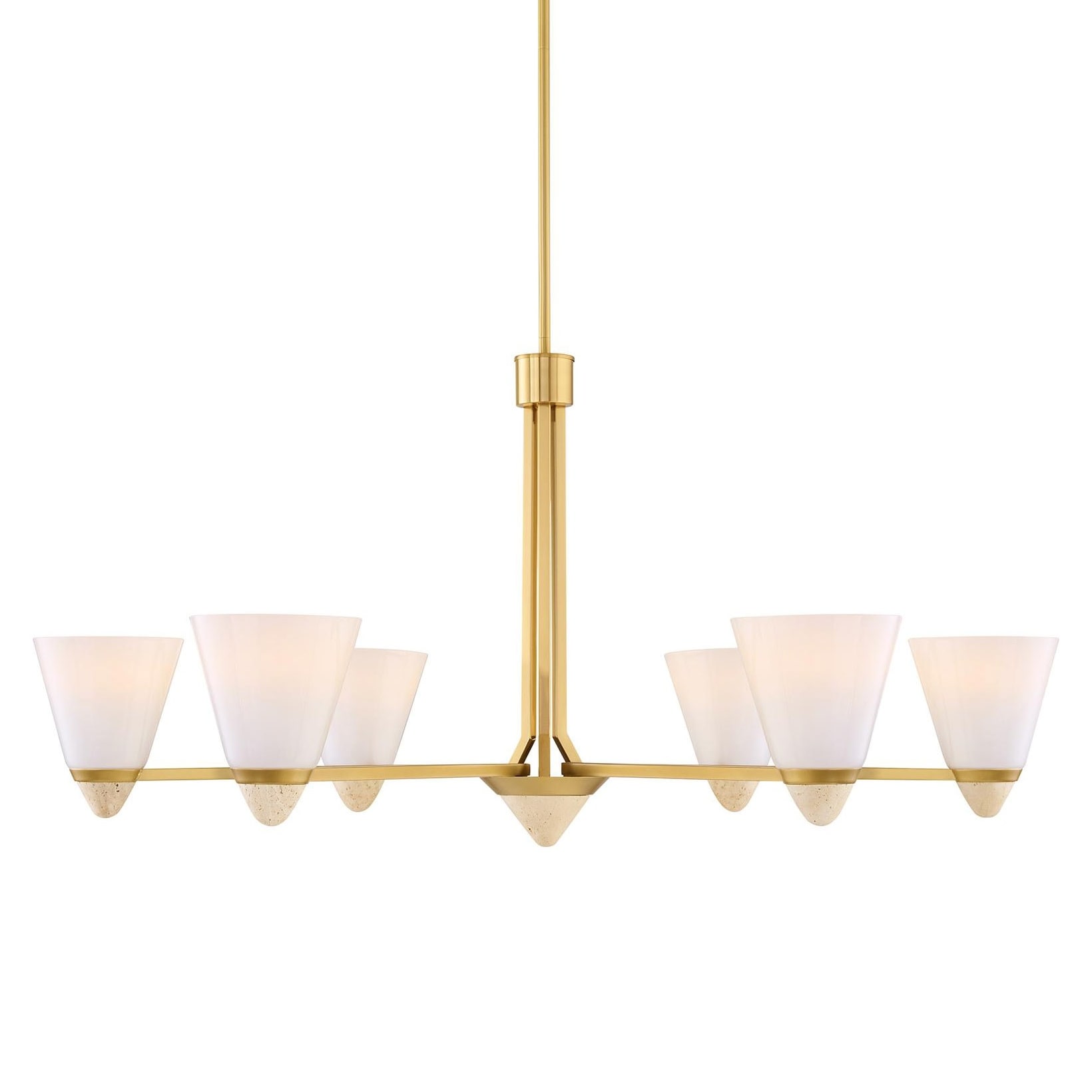 Savoy House 1-7266-6 Kohlman 6 Light 40" Wide Chandelier